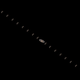 Illustration for article titled Saturn Tries to Hide Behind the Space Station in This Awesome Pic